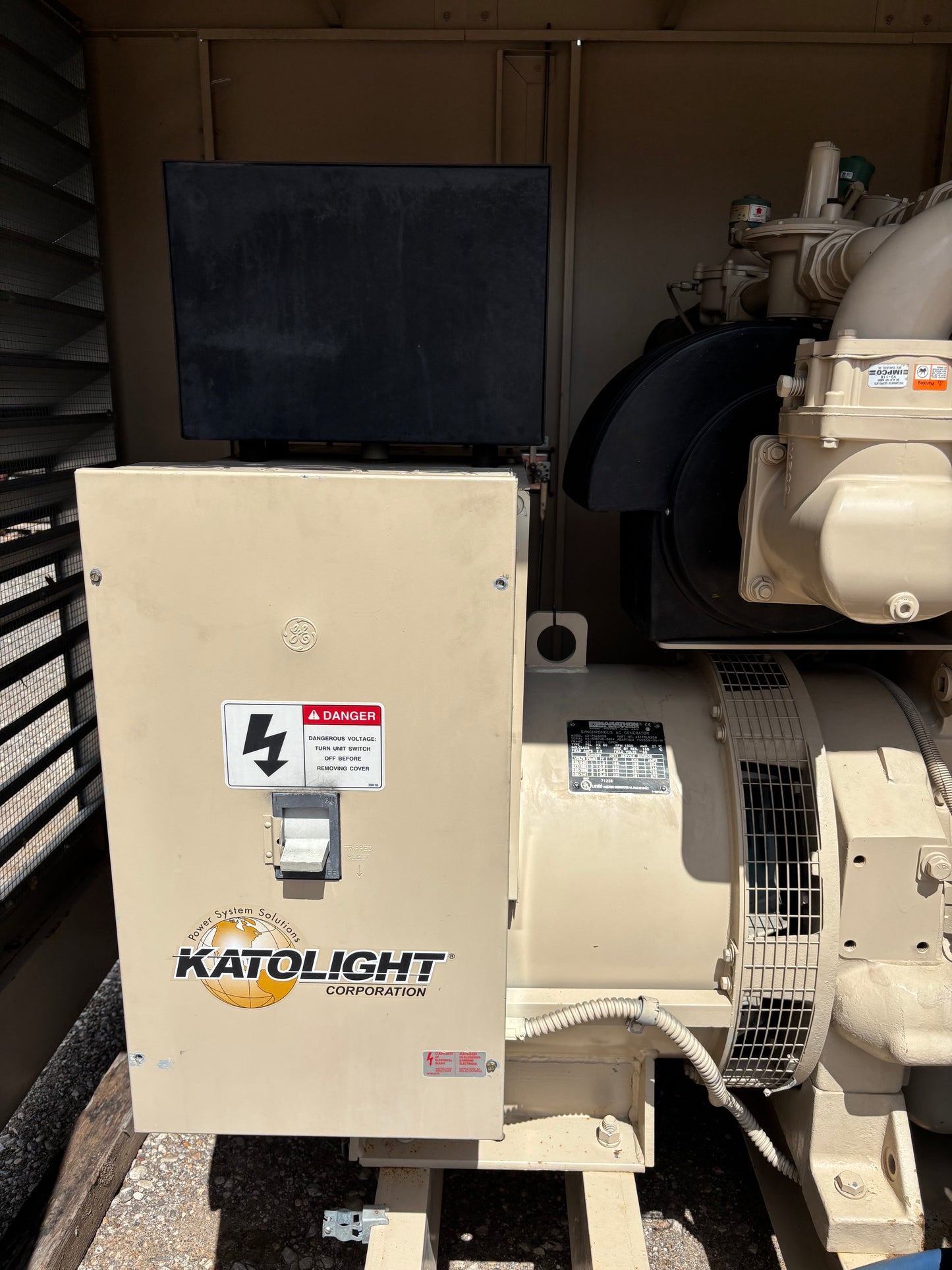 Katolight 200kw Natural Gas Generator Set
