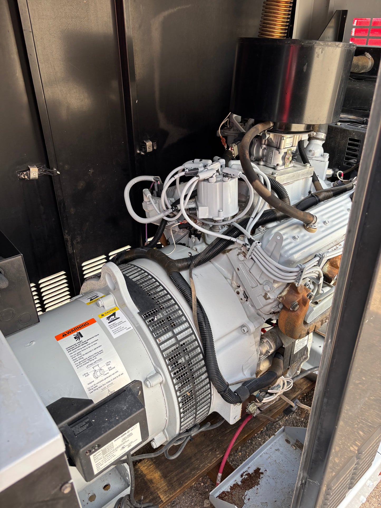 MTU 54kw Propane Generator 368 hours