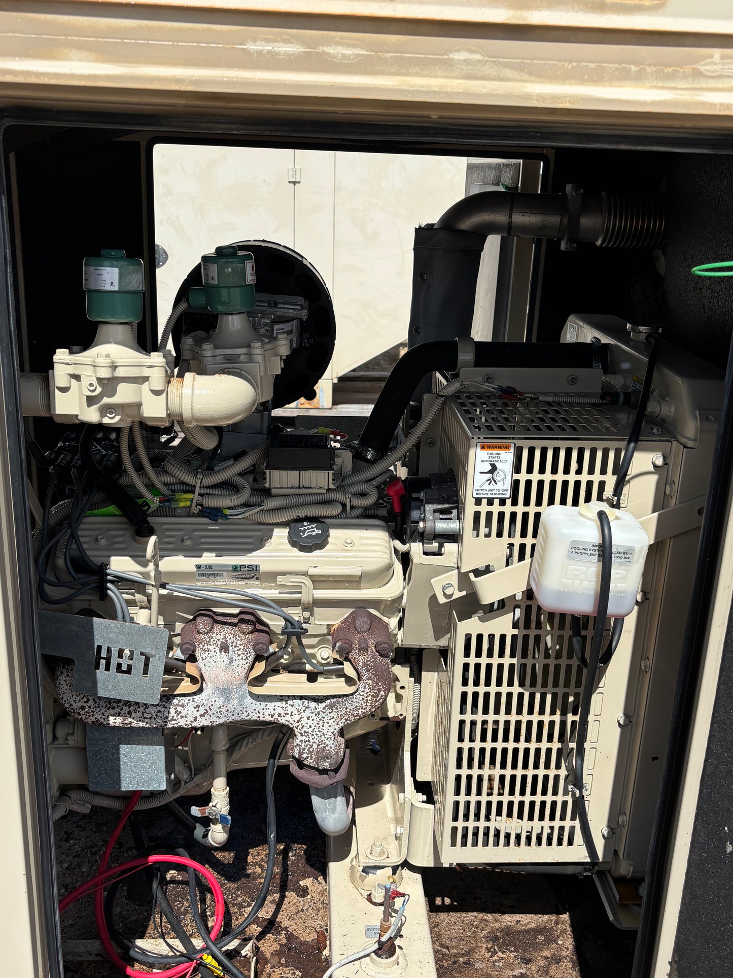 MTU Onsite 50kw Natural Gas/Propane Generator 459 Hours