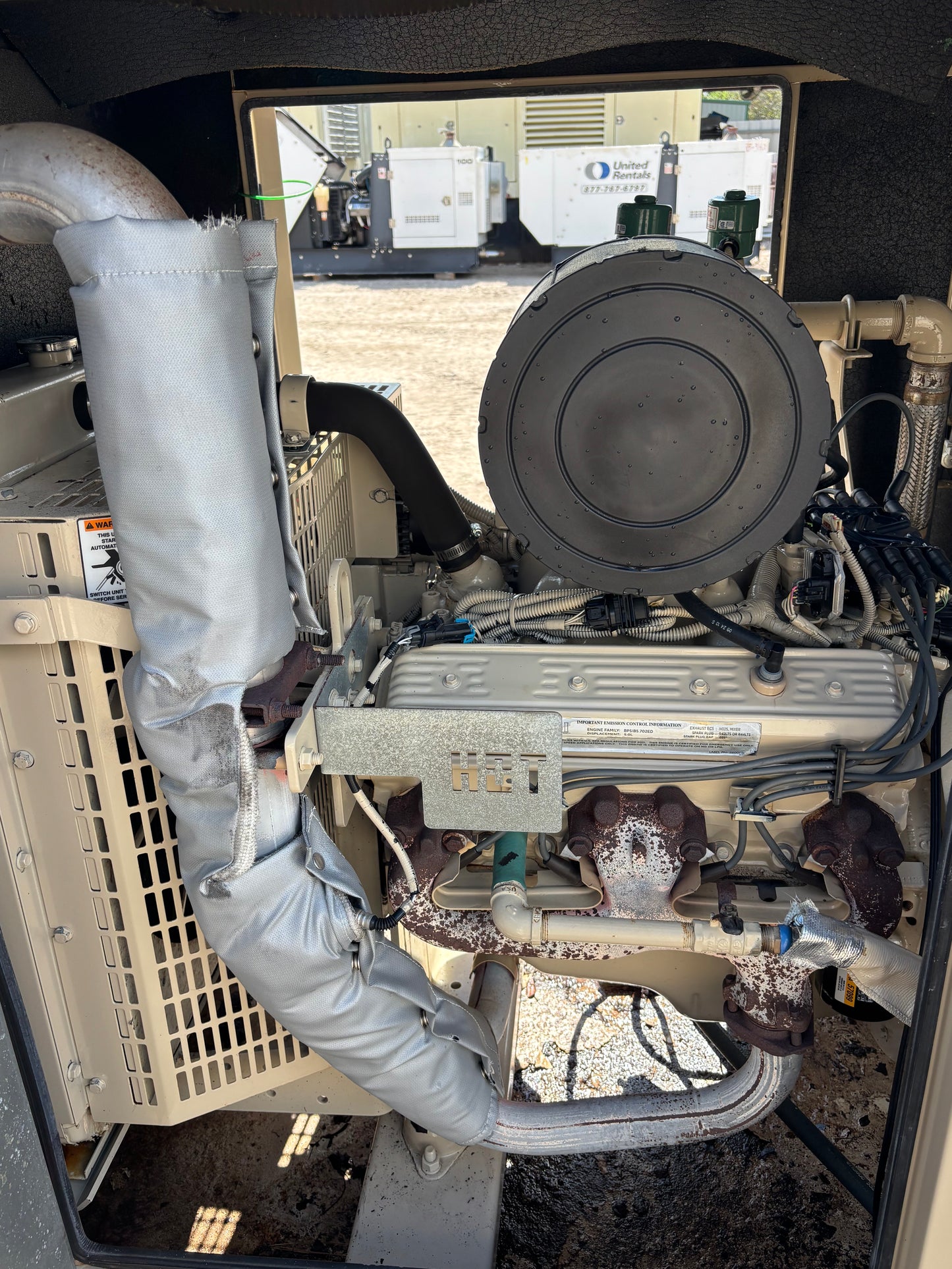 MTU Onsite 50kw Natural Gas/Propane Generator 459 Hours