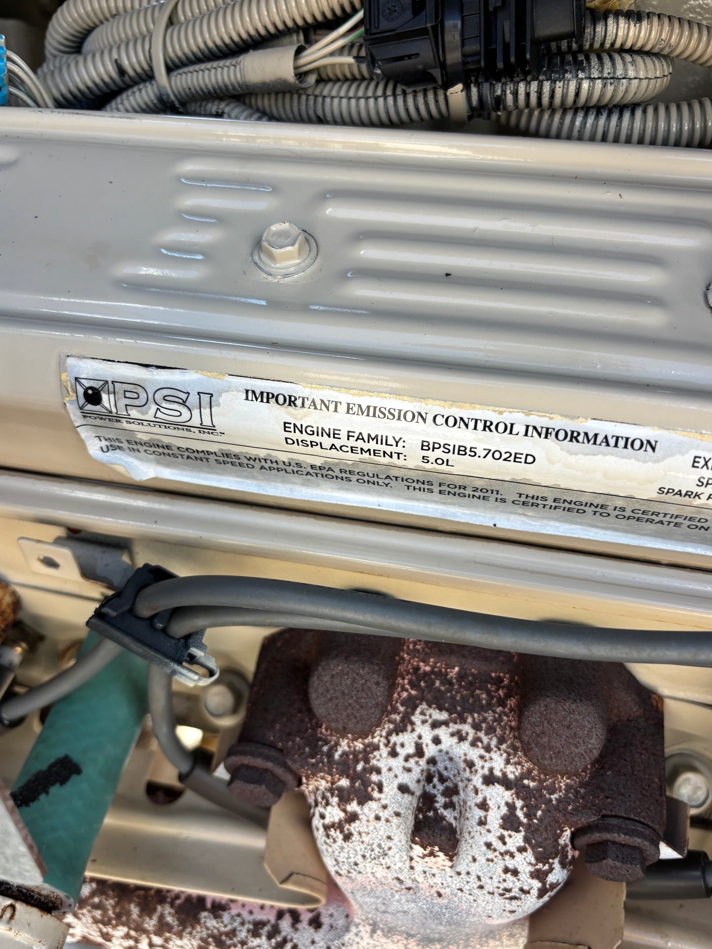 MTU Onsite 50kw Natural Gas/Propane Generator 459 Hours