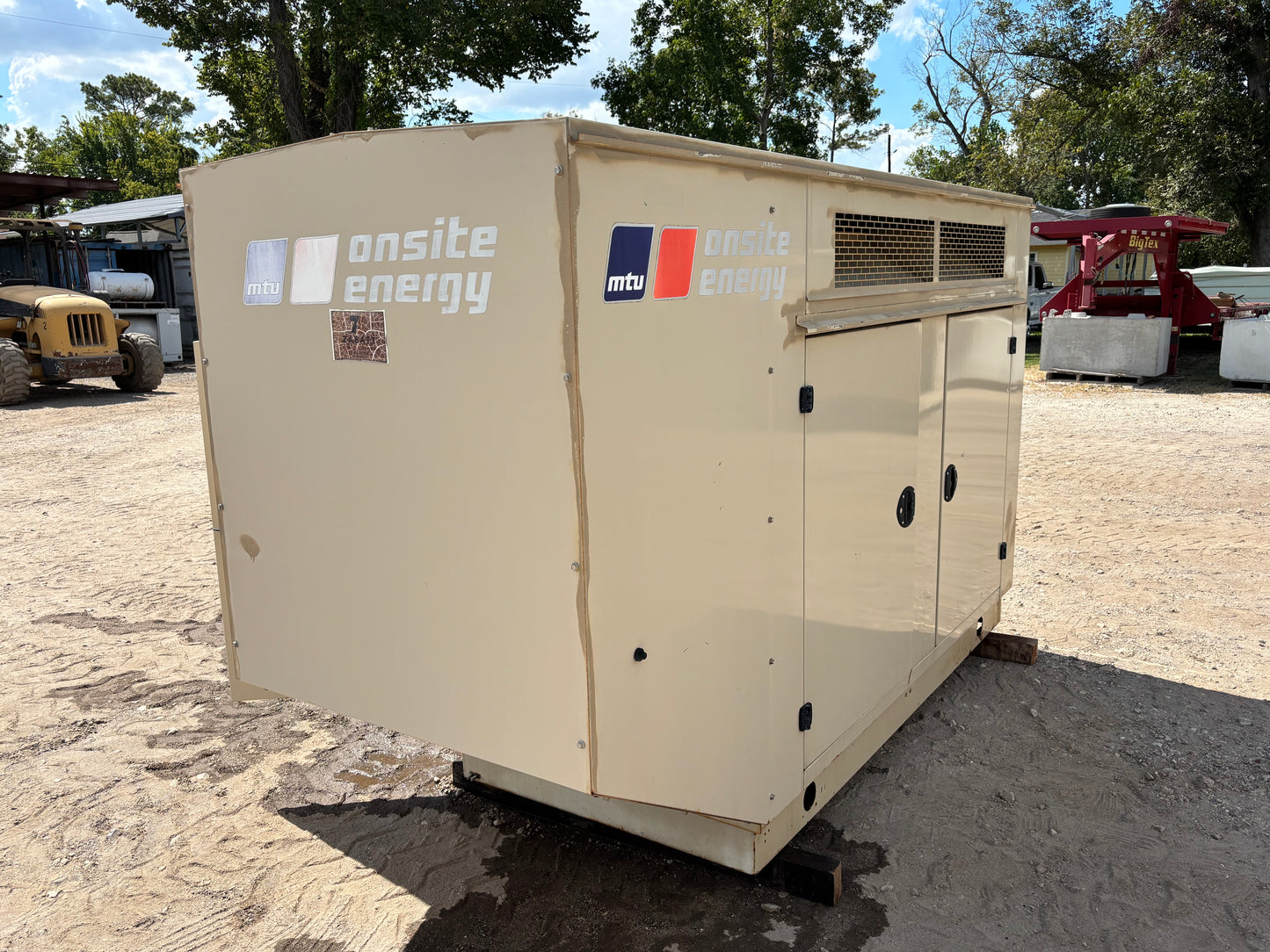 MTU Onsite 50kw Natural Gas/Propane Generator 459 Hours