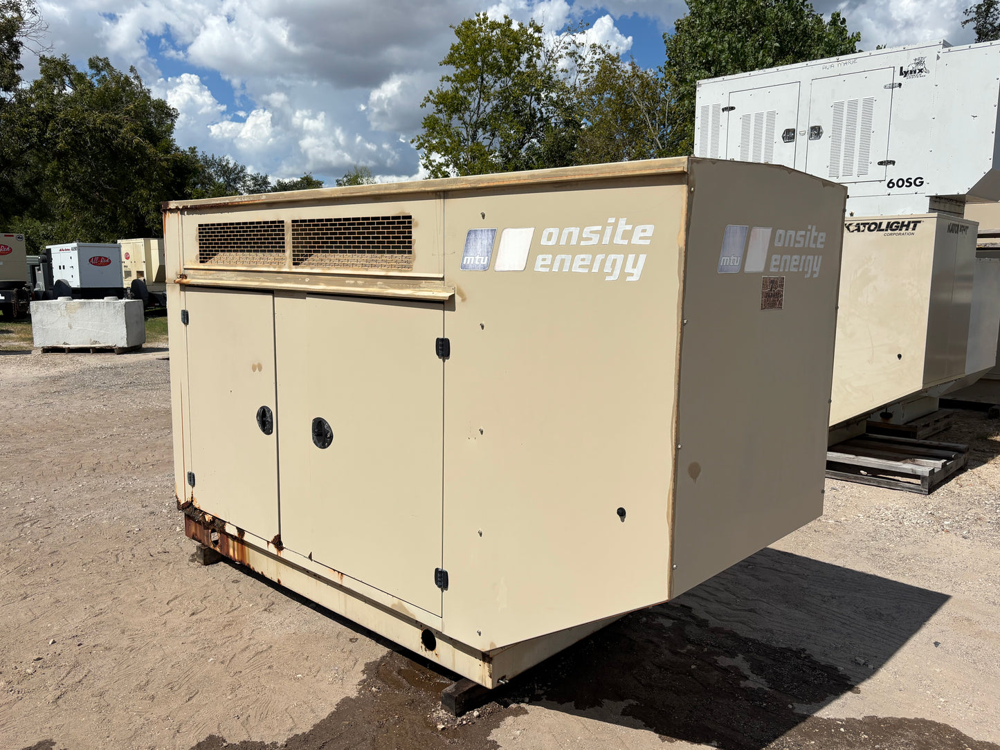 MTU Onsite 50kw Natural Gas/Propane Generator 459 Hours
