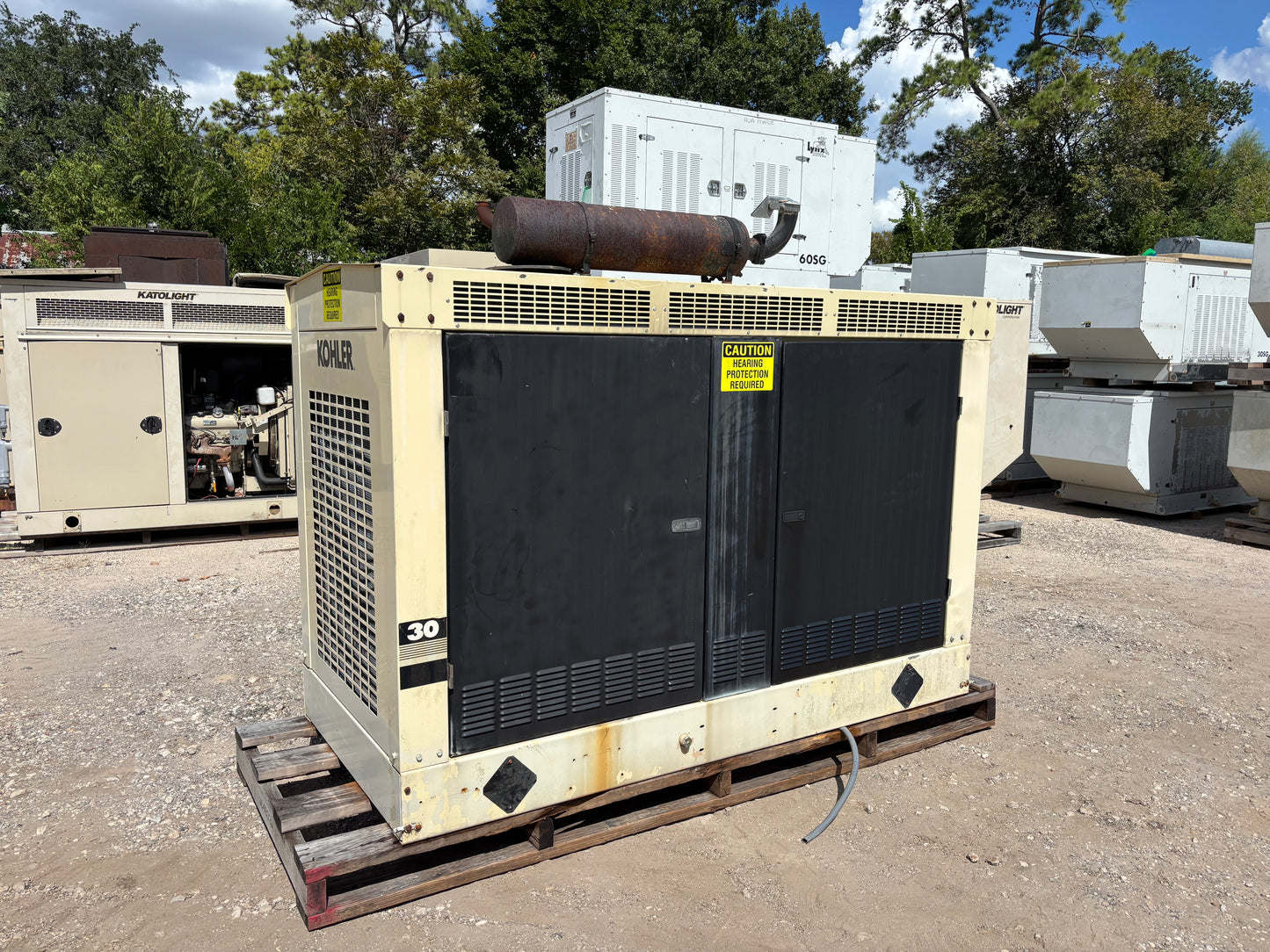 Kohler 33kw Natural Gas/Propane Generator 443 Hours