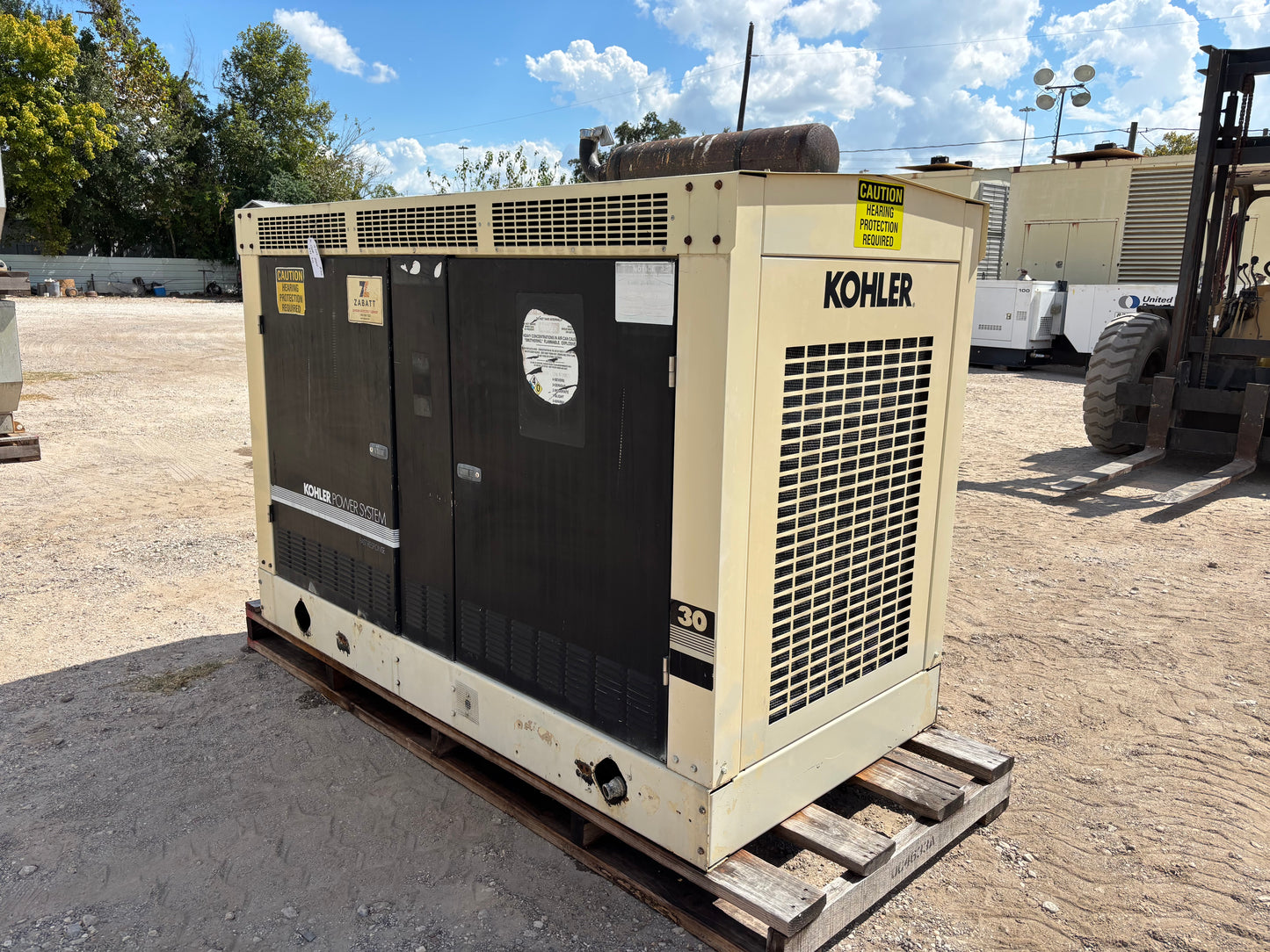 Kohler 33kw Natural Gas/Propane Generator 443 Hours
