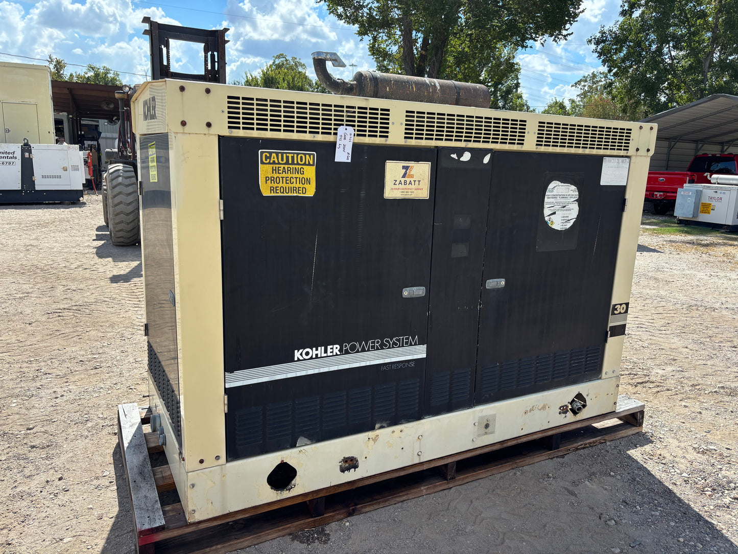 Kohler 33kw Natural Gas/Propane Generator 443 Hours