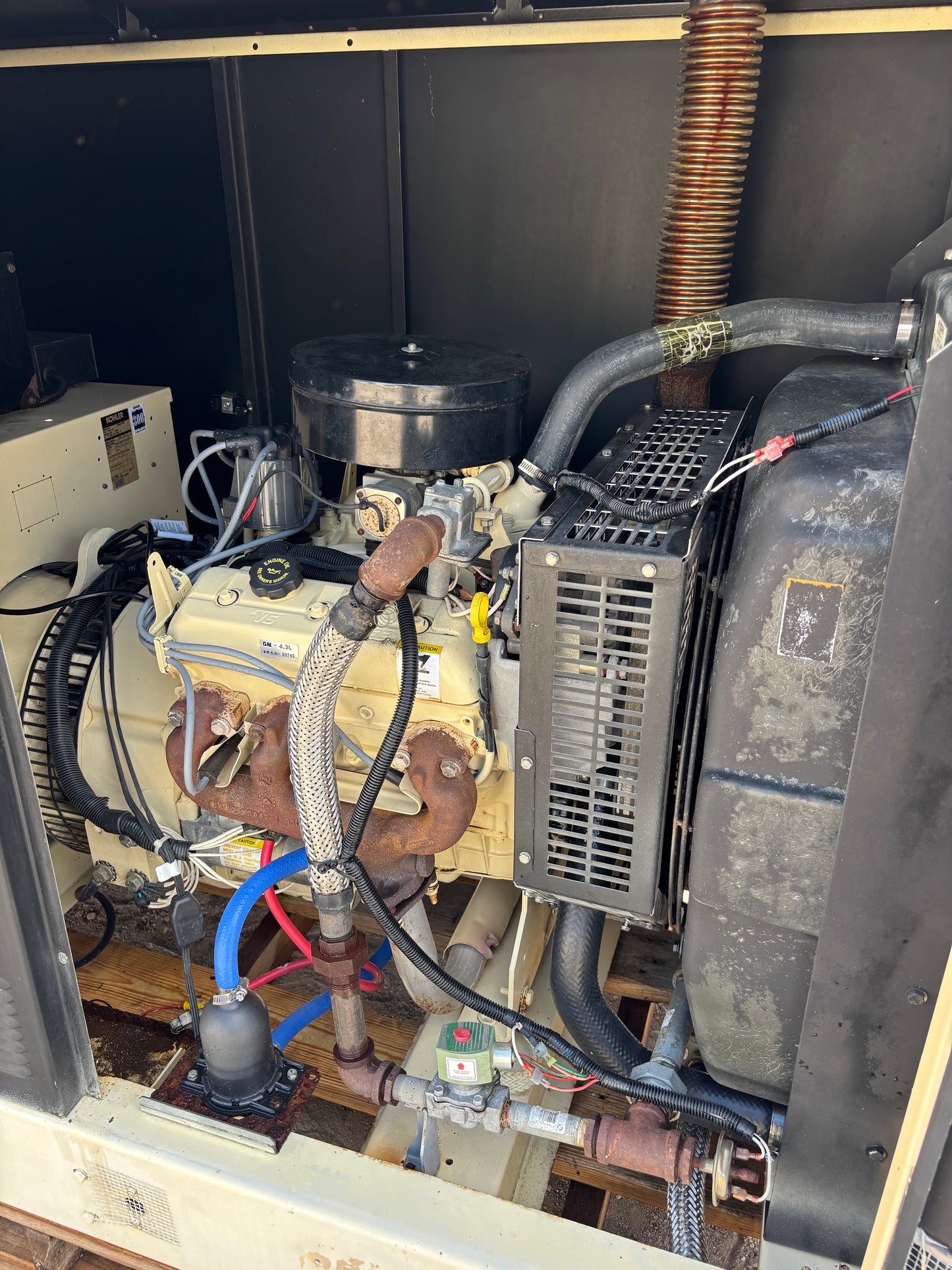 Kohler 33kw Natural Gas/Propane Generator 443 Hours