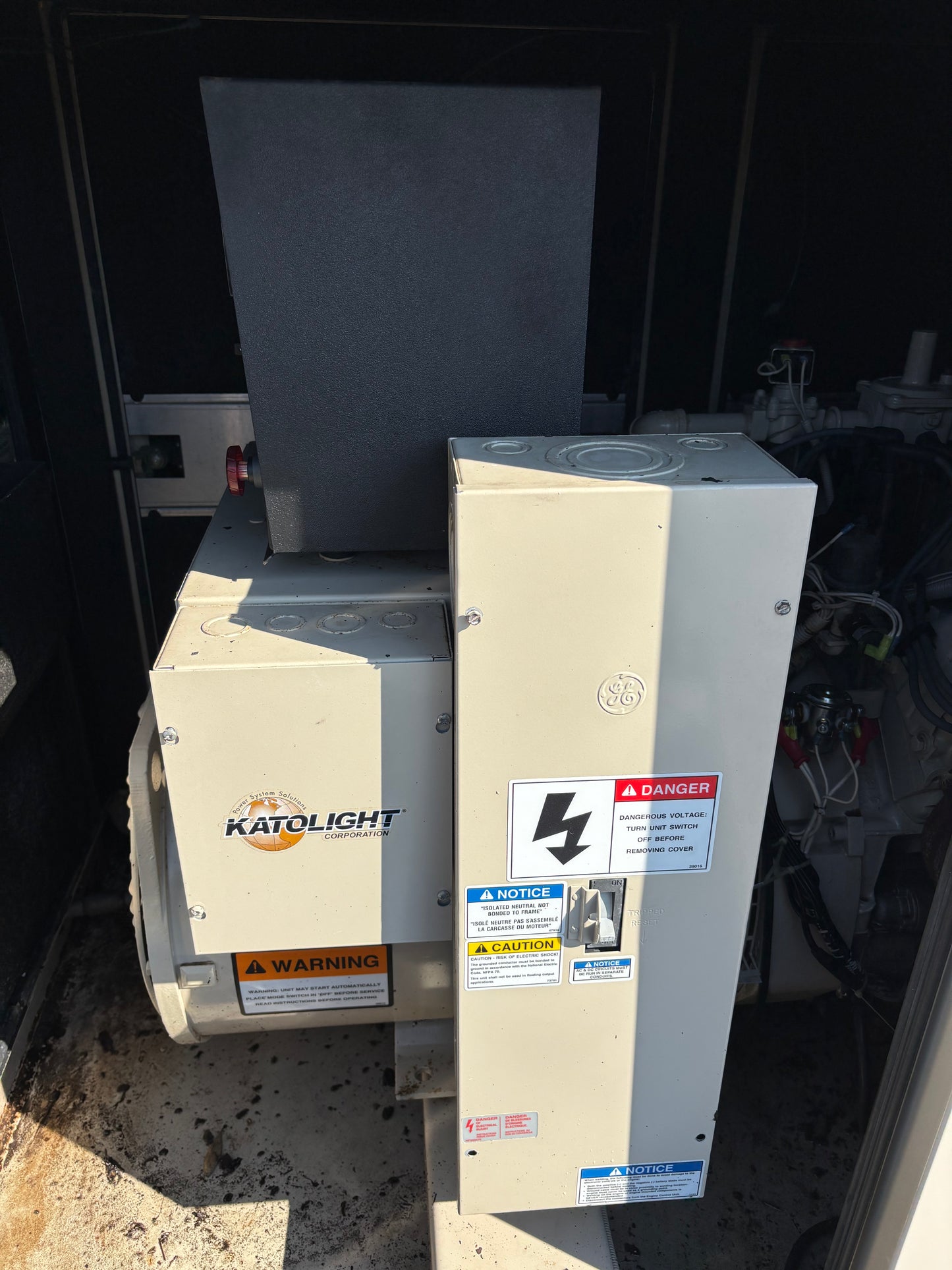 Katolight 30kw Natural Gas/Propane Generator 432 hours