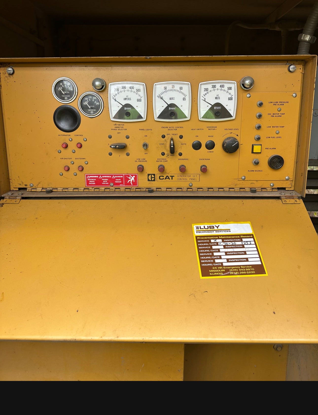 Caterpillar 250kw Diesel Generator