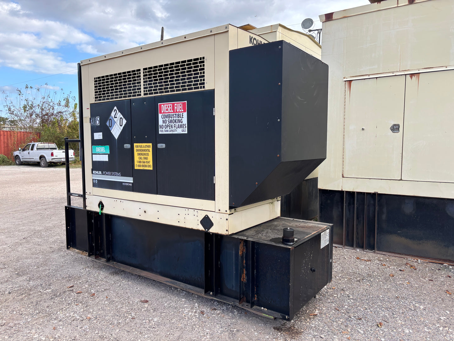 Kohler 80kw Diesel Generator 758 Hours