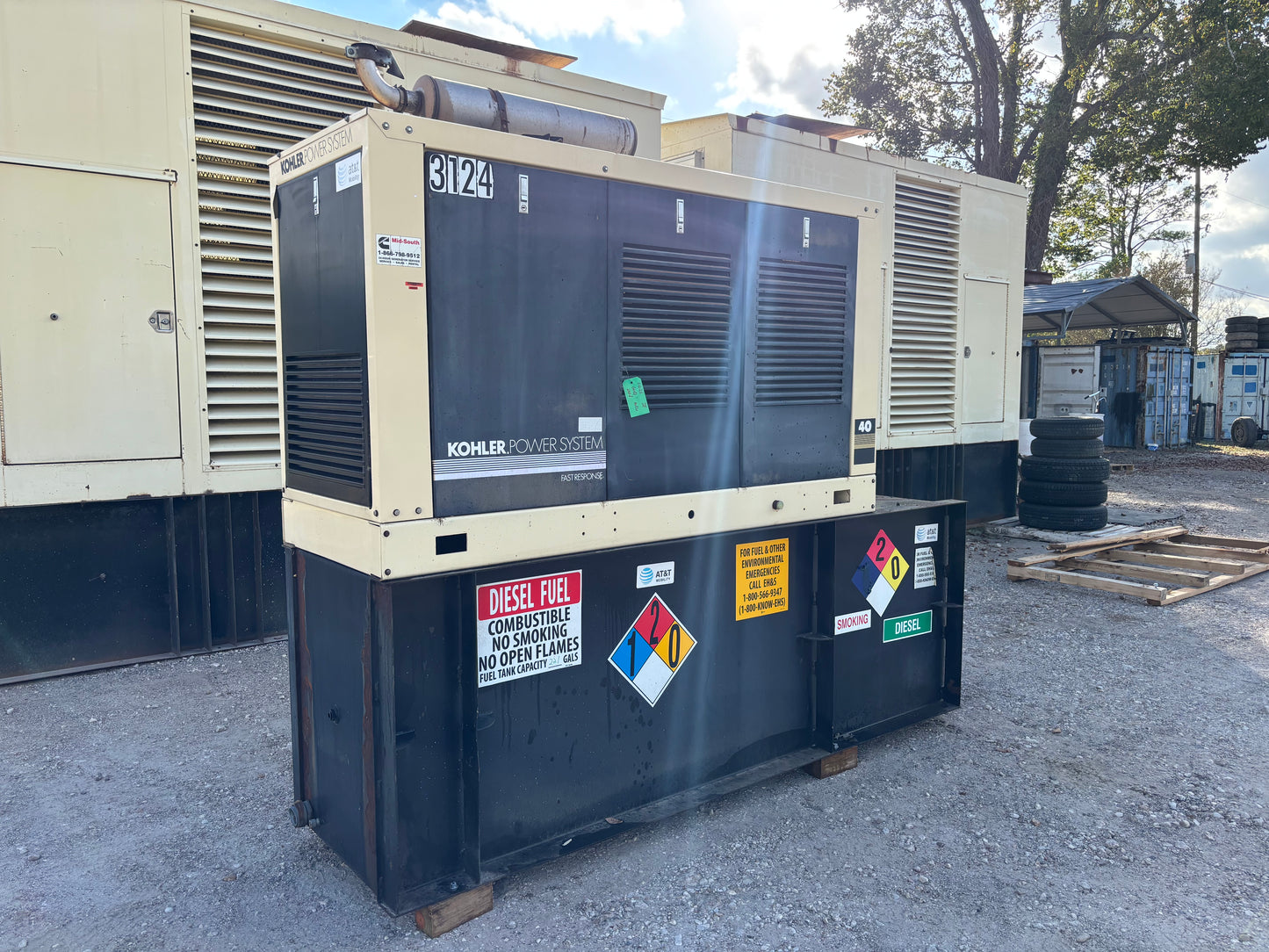 Kohler 37kw Diesel Generator