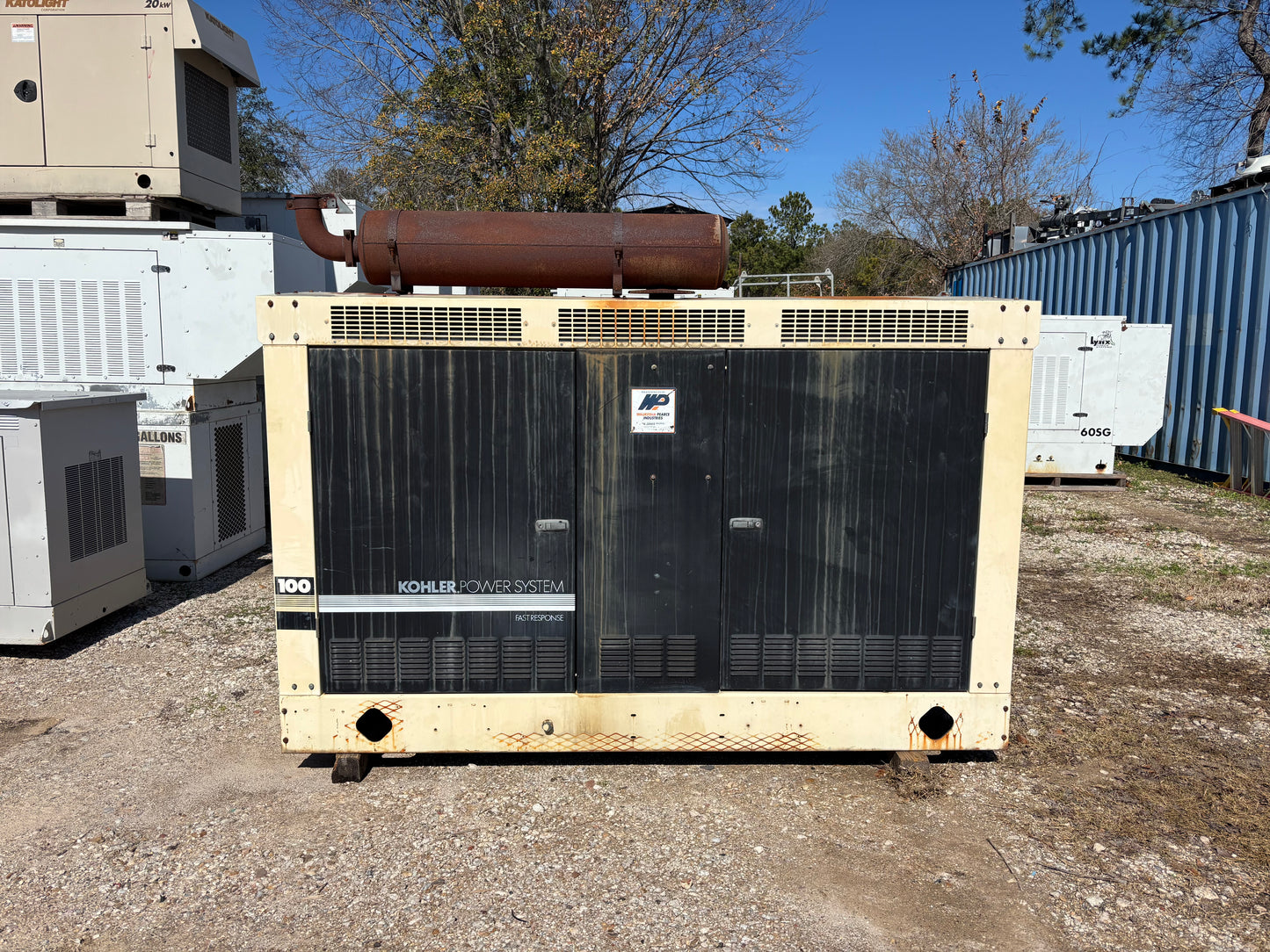 Kohler 100kw Natural Gas Generator