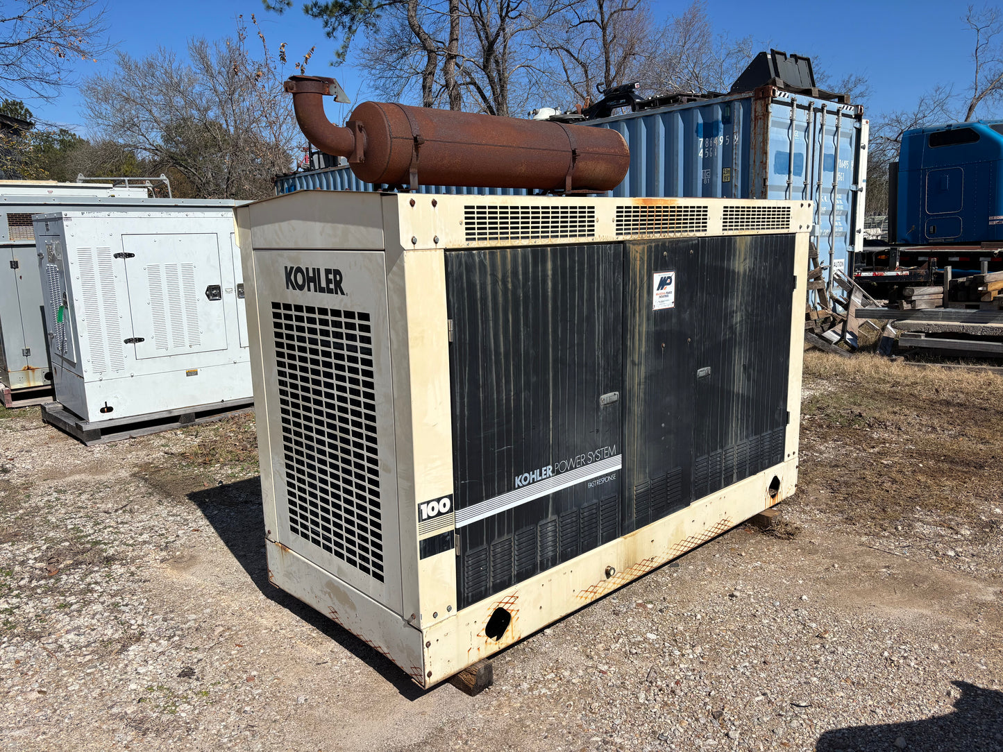 Kohler 100kw Natural Gas Generator