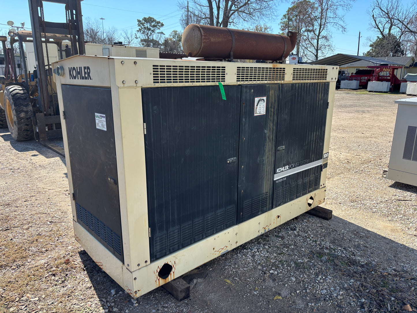Kohler 100kw Natural Gas Generator