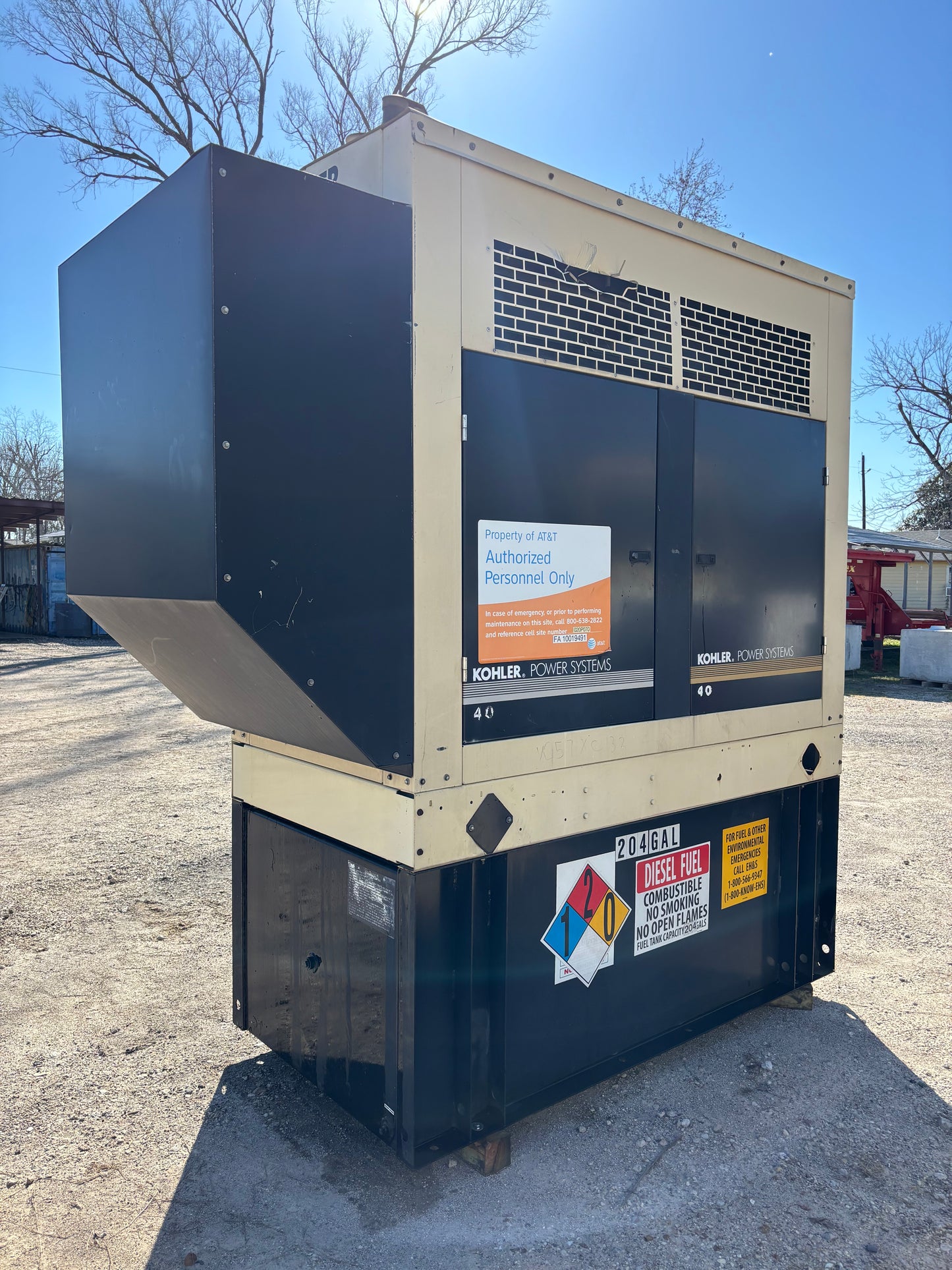 Kohler 40kw Diesel Generaor 639 Hours