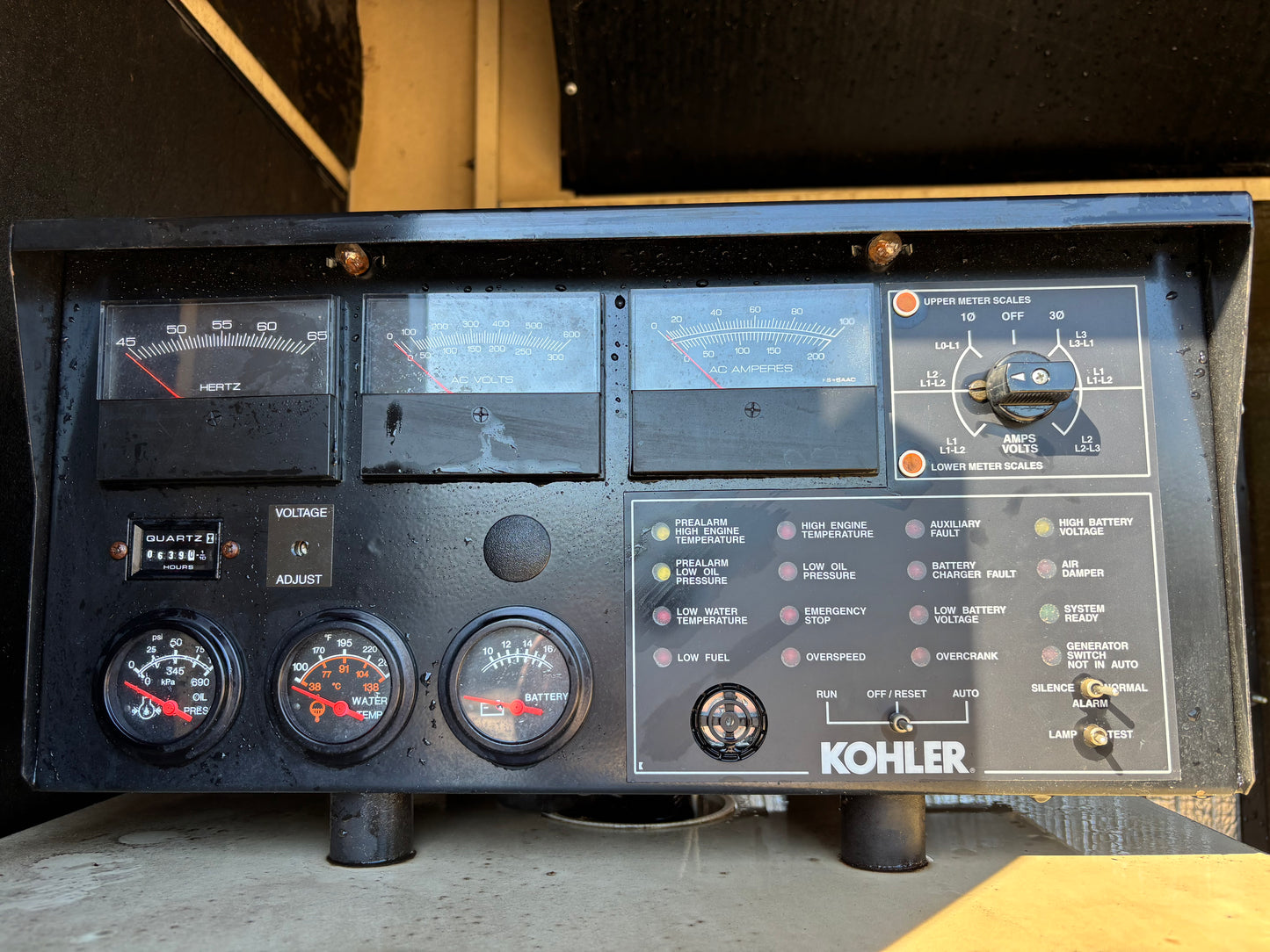 Kohler 40kw Diesel Generaor 639 Hours