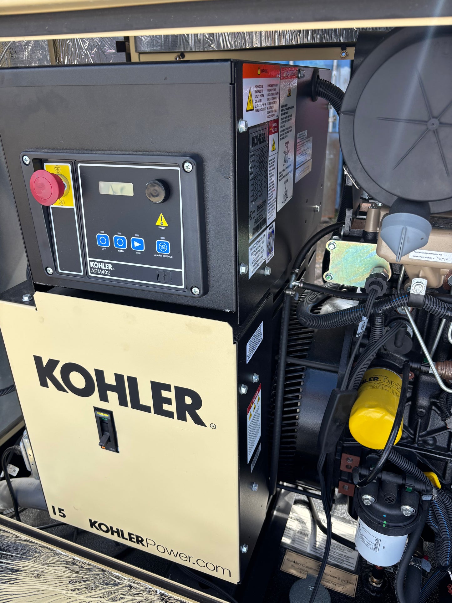 Kohler 15kw Diesel Generator 13 Hours