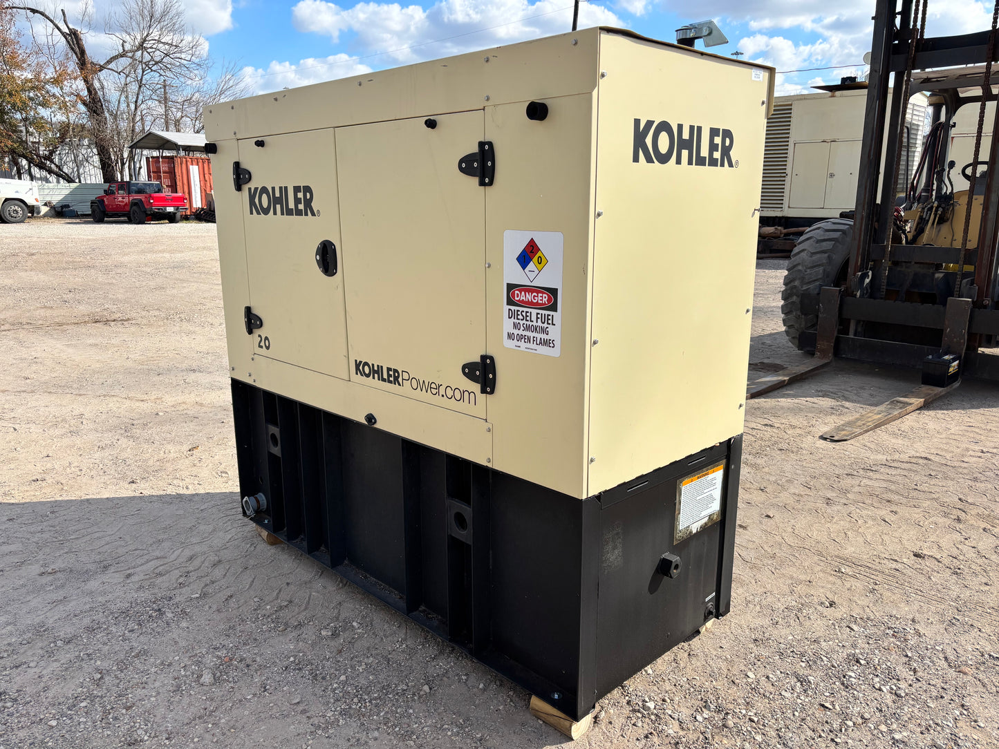 2021 Kohler 22kw Diesel Generator 8 hours