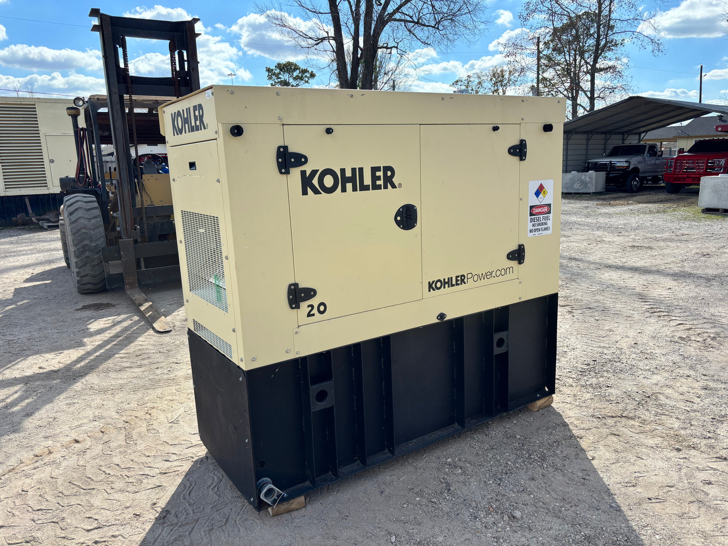 2021 Kohler 22kw Diesel Generator 8 hours