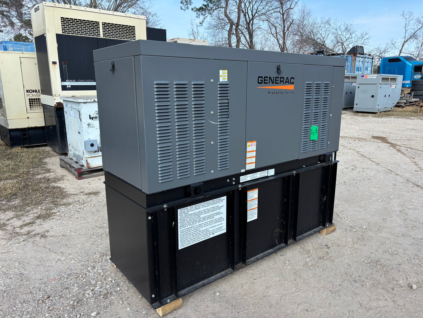 Generac 15kw Diesel Generarator New Surplus 0.3 hours