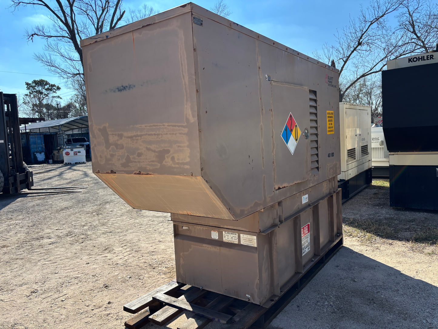 Elliot Power Systems 40kw Diesel Generator 475 Hours