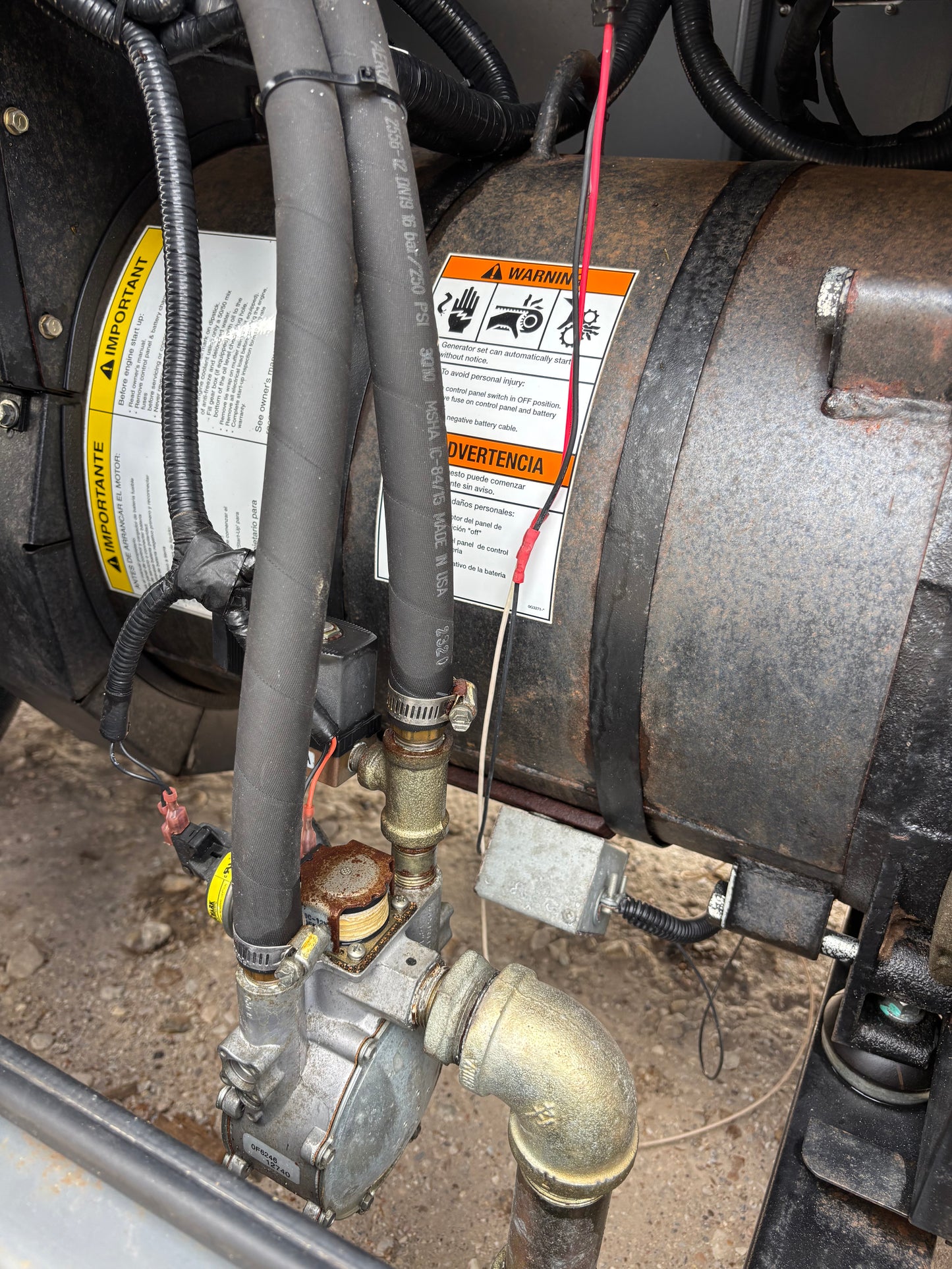 Generac 70kw Natural Gas Generator 480v 832 hours