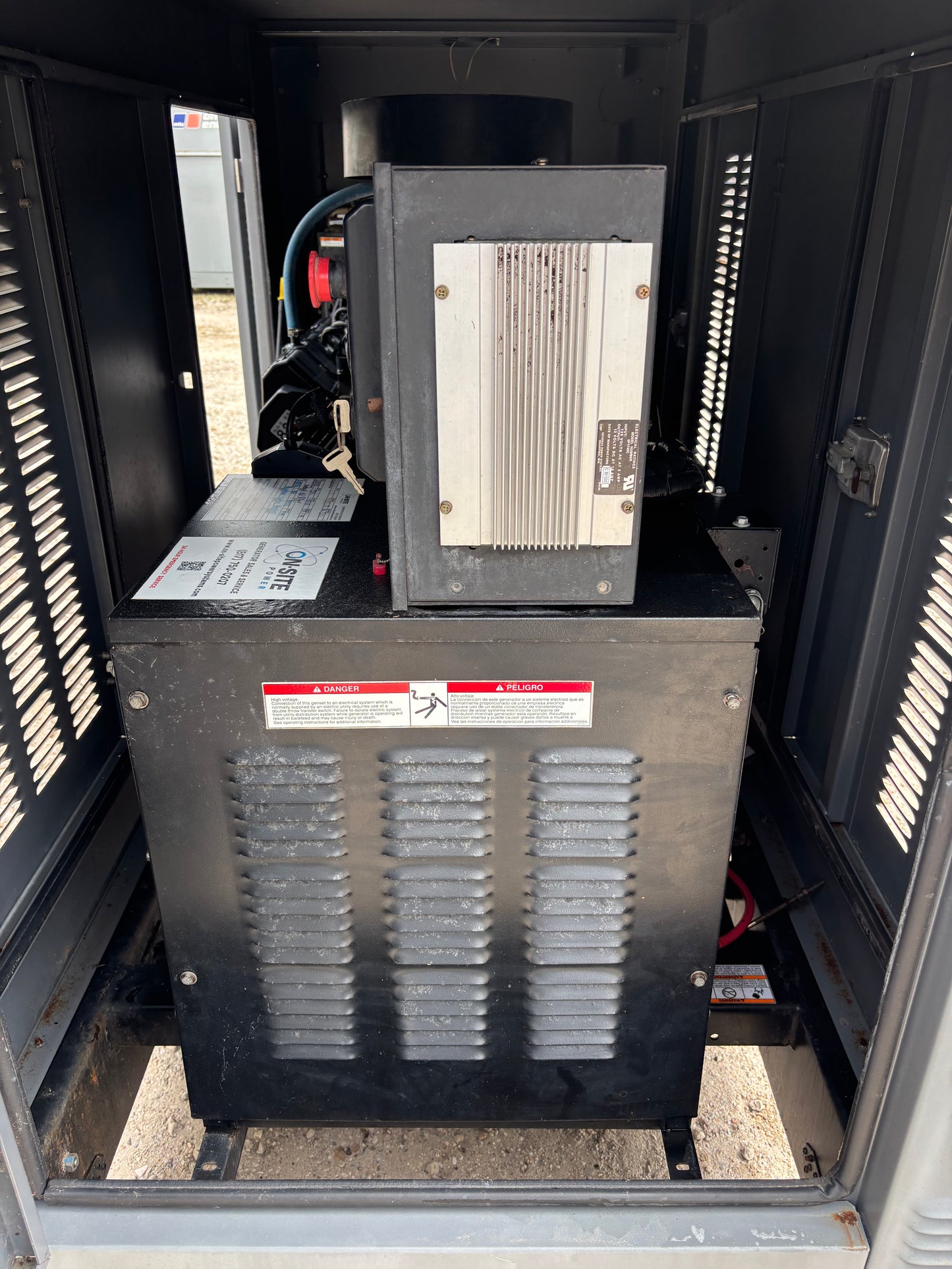 Generac 70kw Natural Gas Generator 480v 832 hours