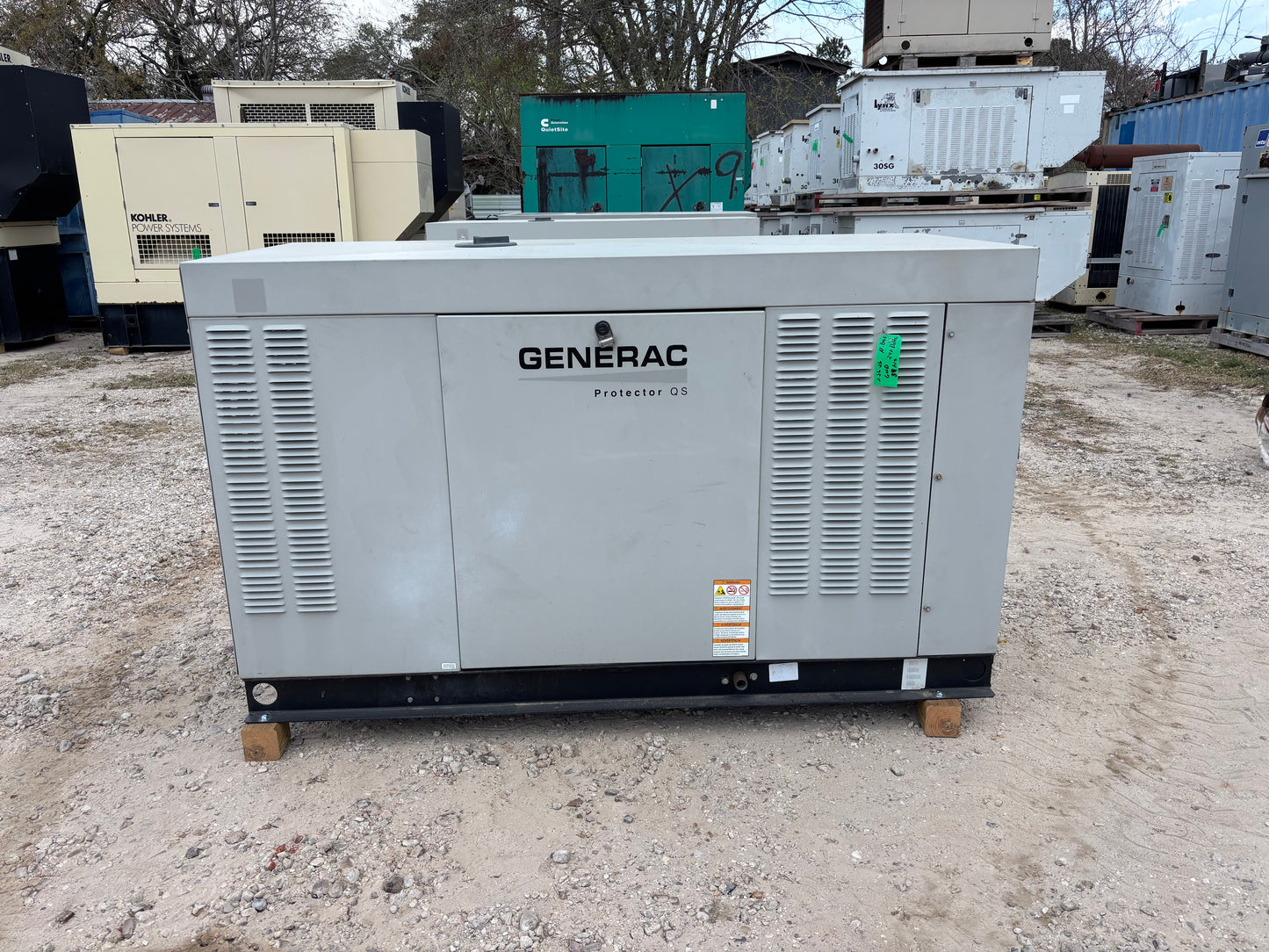 Generac 48kw 60kva Natural Gas Generator 39 hours
