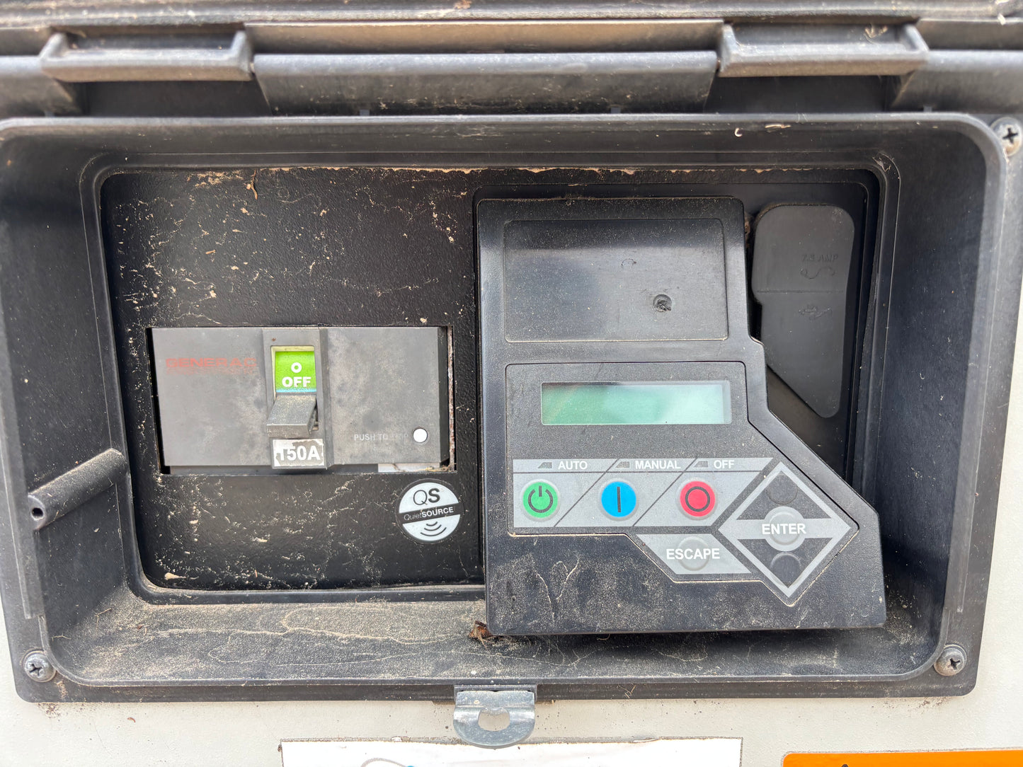 Generac 48kw 60kva Natural Gas Generator 39 hours