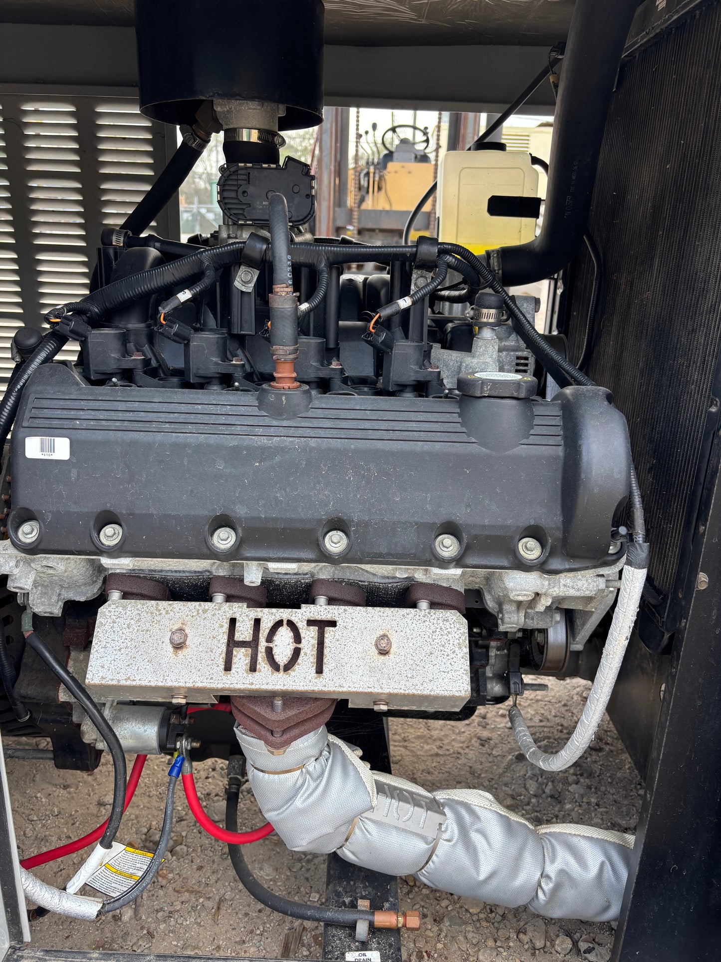Generac 48kw 60kva Natural Gas Generator 39 hours