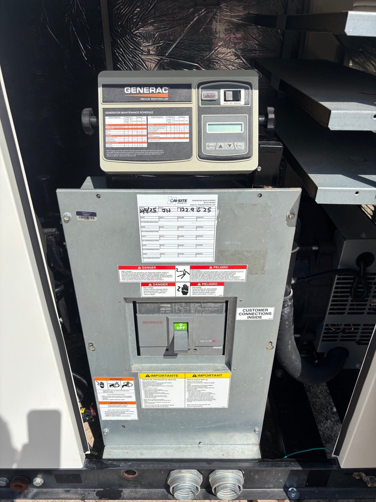 Generac 130kw Natural Gas Generator