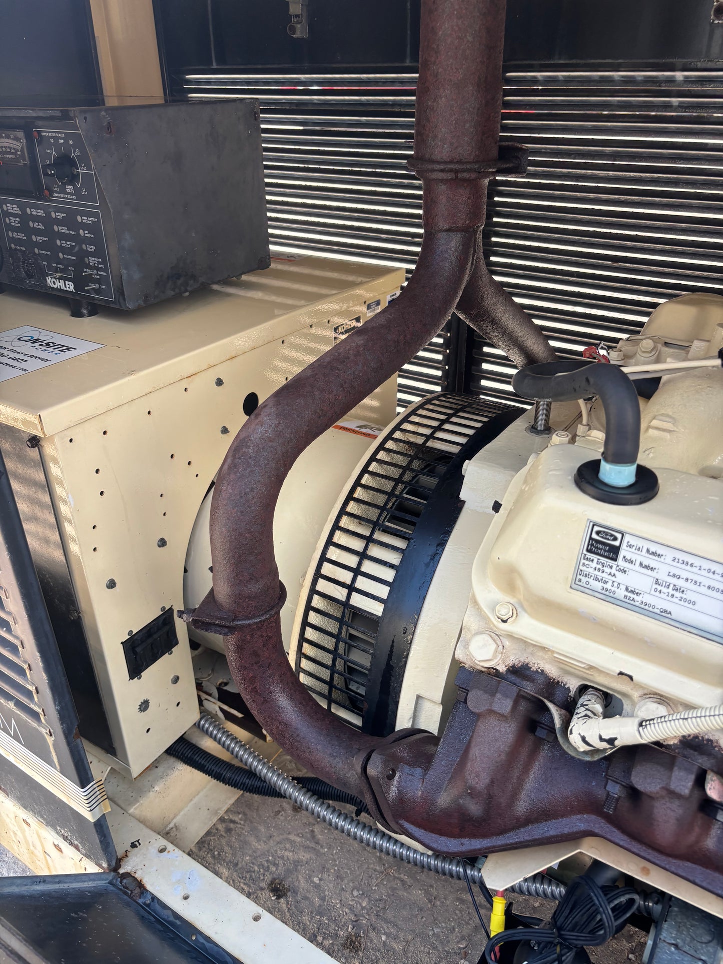 Kohler 49kw Natural Gas/Propane Generator