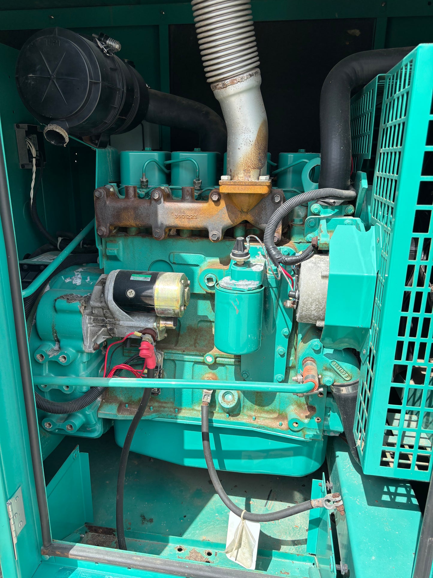 Cummins 35kw Diesel Generator 371 Hours