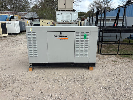 Generac 48kw 60kva Natural Gas Generator 263 hours
