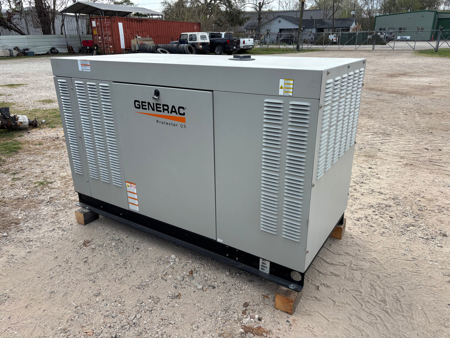 Generac 48kw 60kva Natural Gas Generator 263 hours