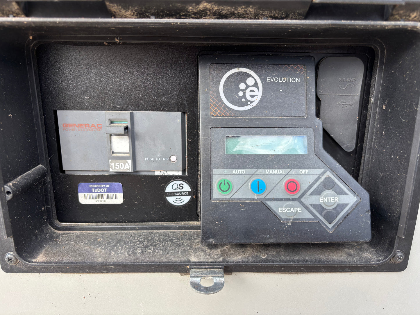 Generac 48kw 60kva Natural Gas Generator 263 hours
