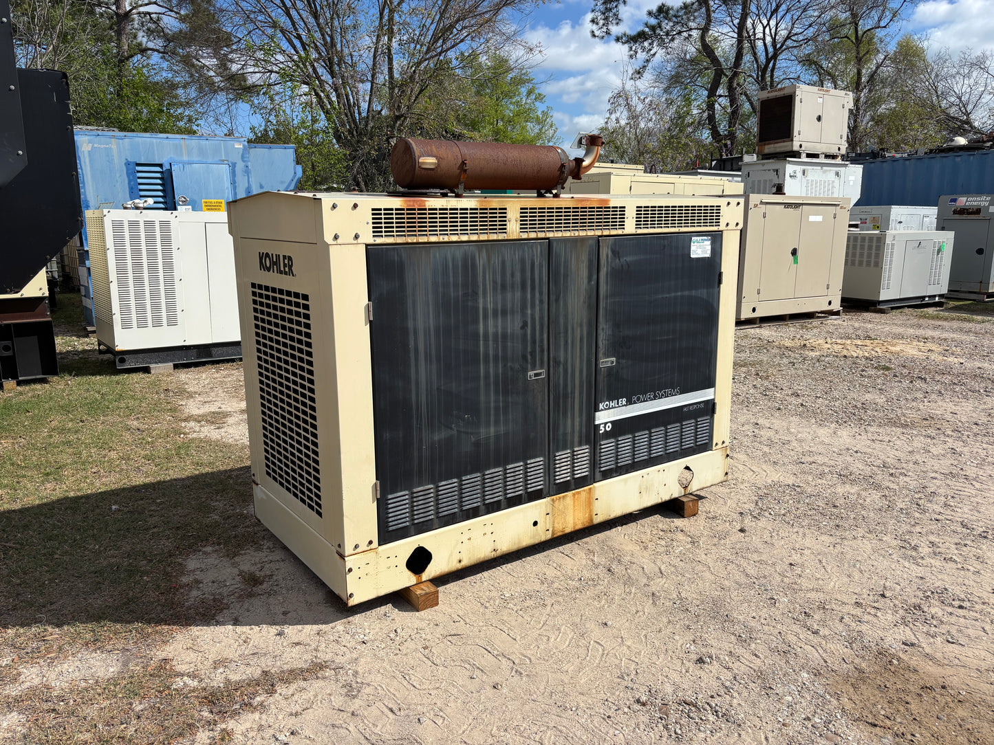 Kohler 50kw 63KVA Natural Gas Generator