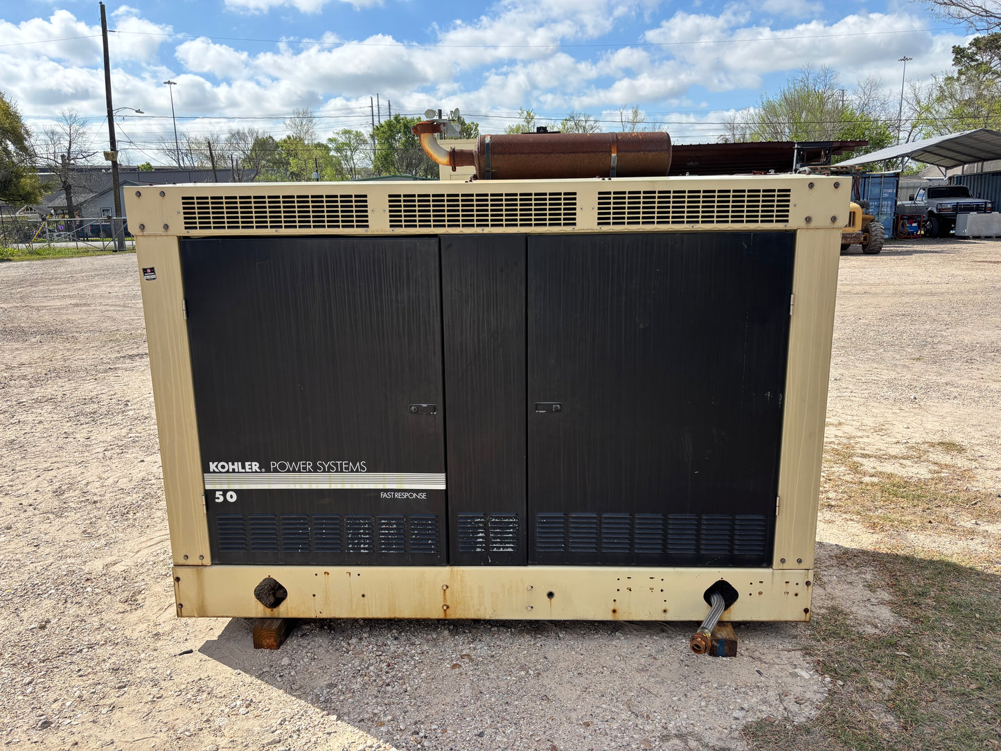Kohler 50kw 63KVA Natural Gas Generator
