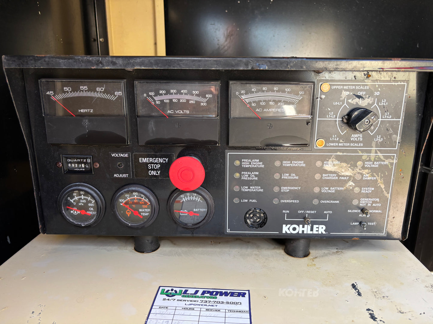 Kohler 50kw 63KVA Natural Gas Generator