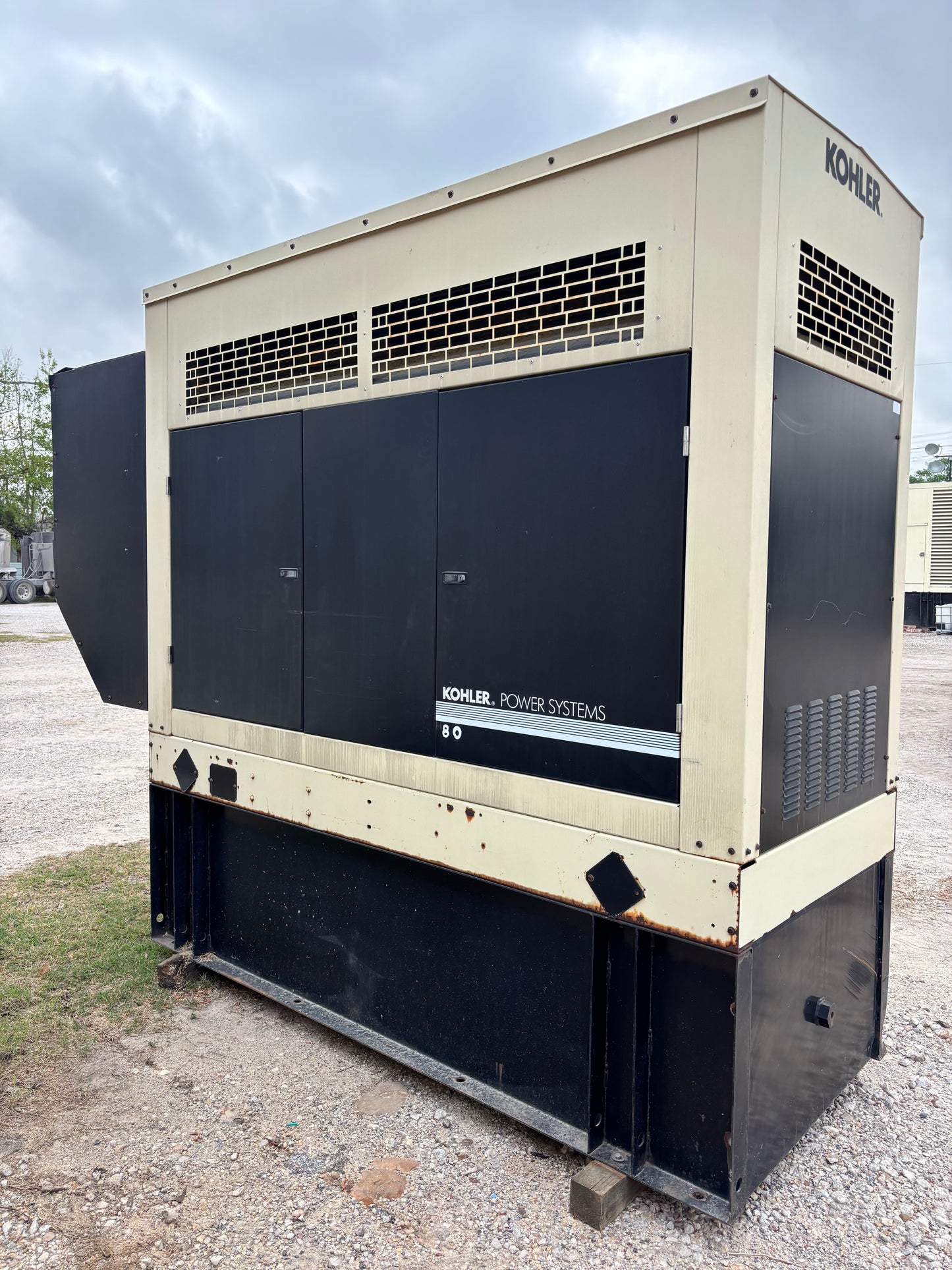 Kohler 80kw 100Kva Diesel Generator 734 Hours
