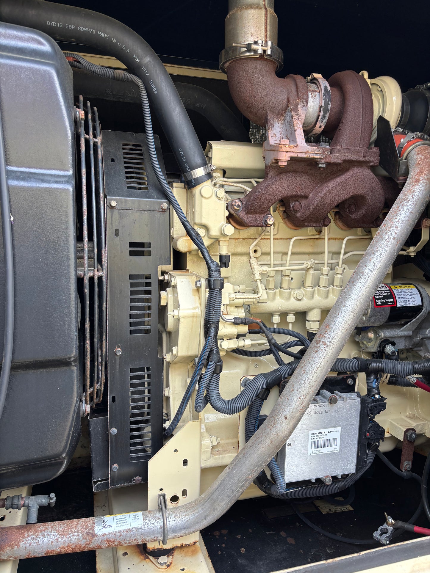Kohler 80kw 100Kva Diesel Generator 734 Hours