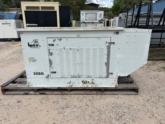 Lynx 30kw Natural gas/Propane Generator 491 Hours