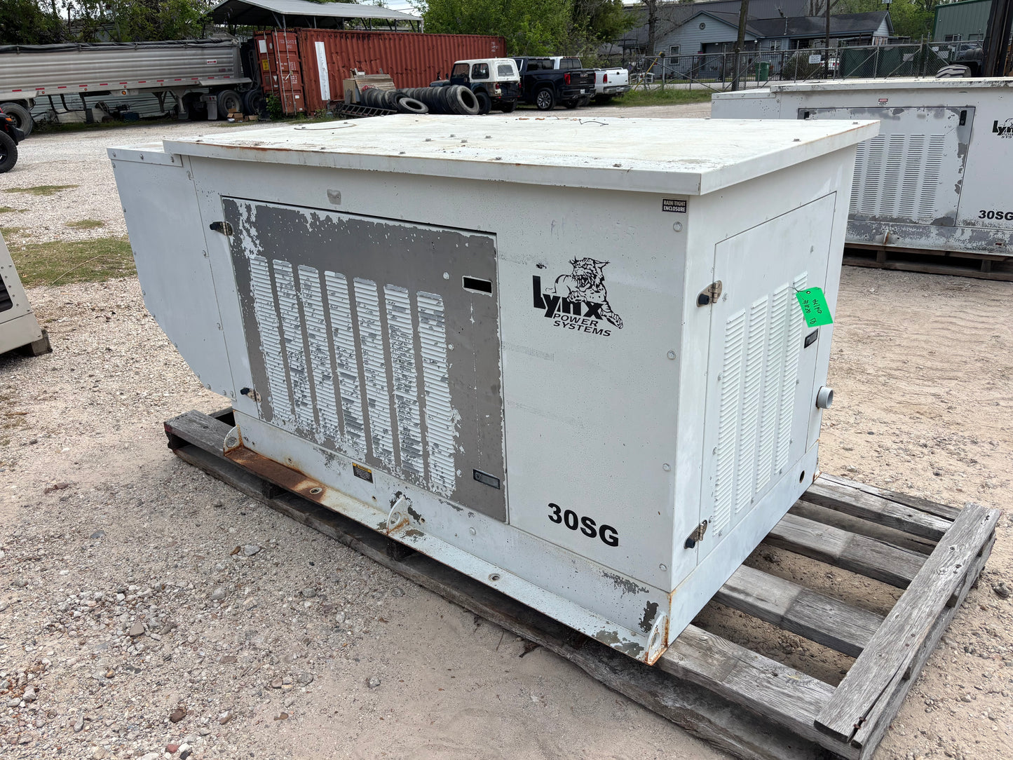 Lynx 30kw Natural gas/Propane Generator 491 Hours