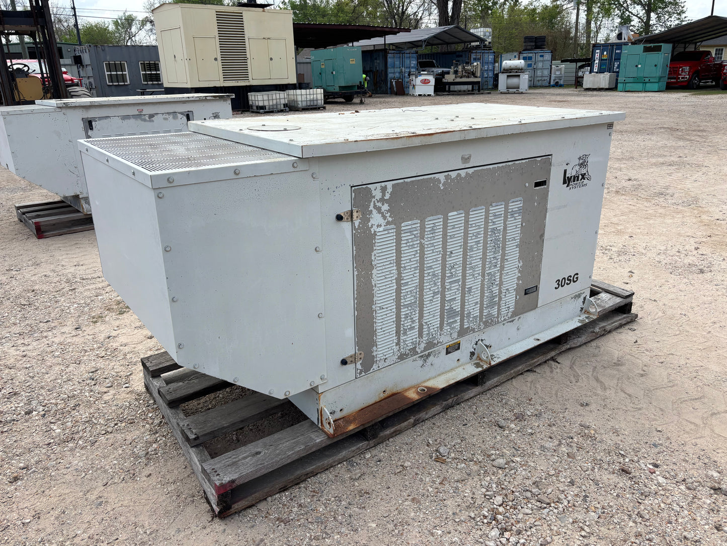 Lynx 30kw Natural gas/Propane Generator 491 Hours