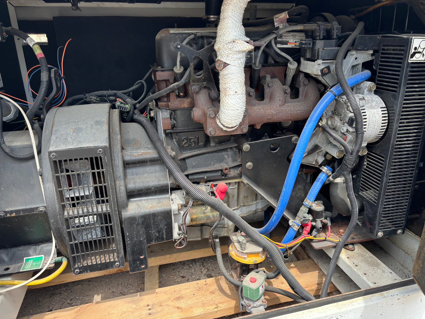Lynx 30kw Natural gas/Propane Generator 491 Hours