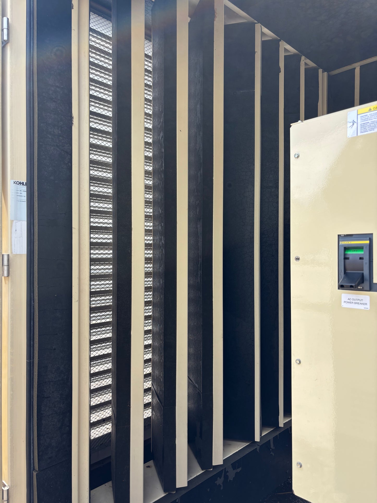 Kohler 355kw Natural Gas Generator 285 Hours