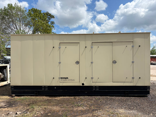 Kohler 355kw Natural Gas Generator 285 Hours