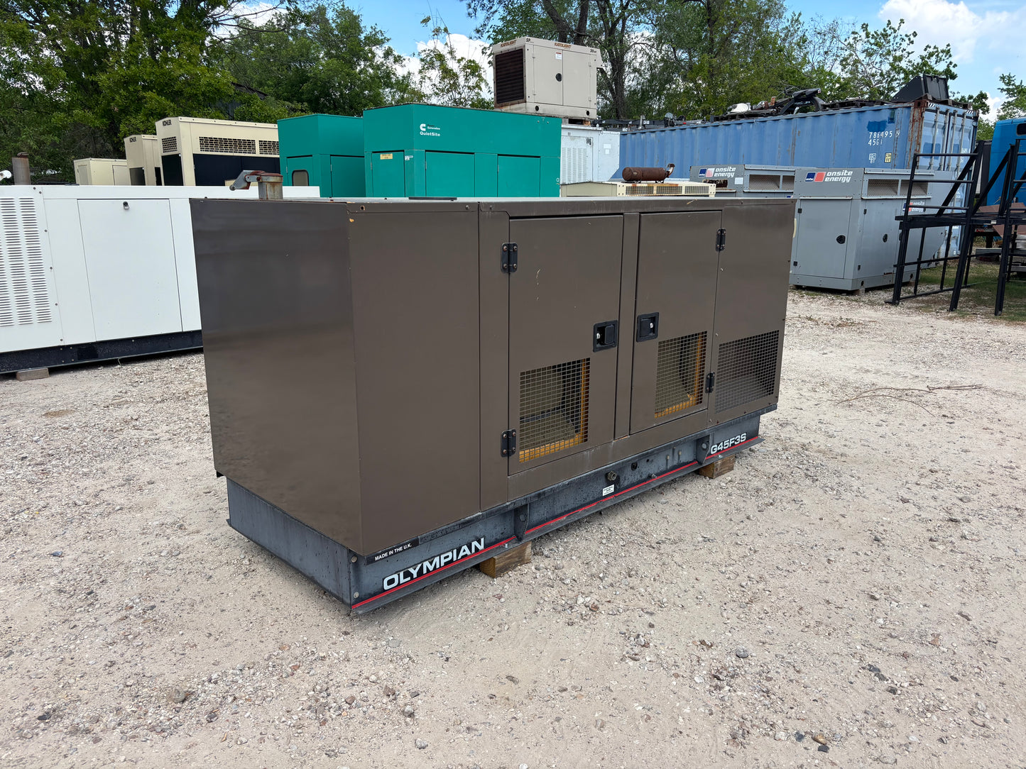 Olympian/CAT 42kw Natural Gas/Propane Generator 323 Hours