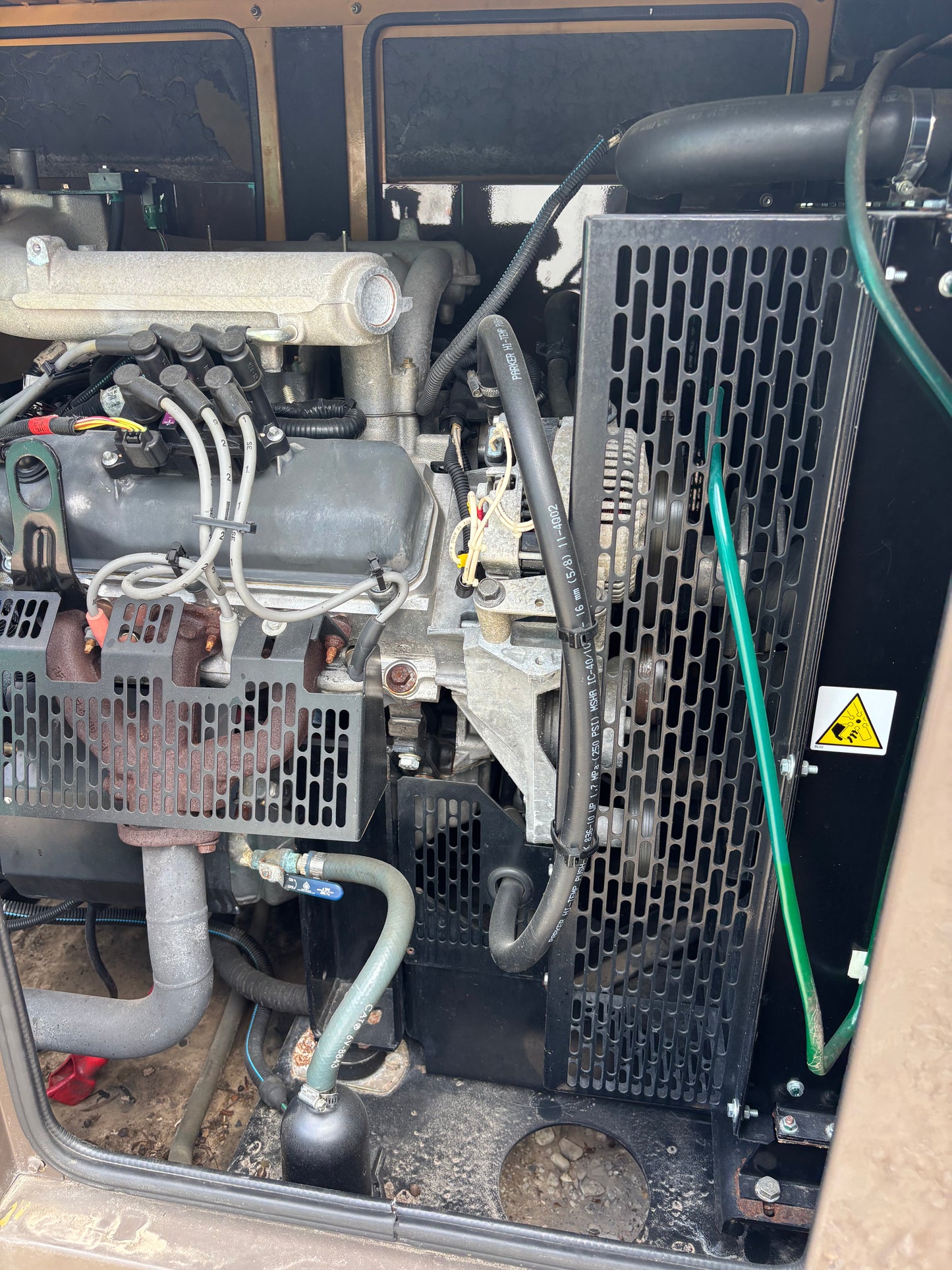 Olympian/CAT 42kw Natural Gas/Propane Generator 323 Hours