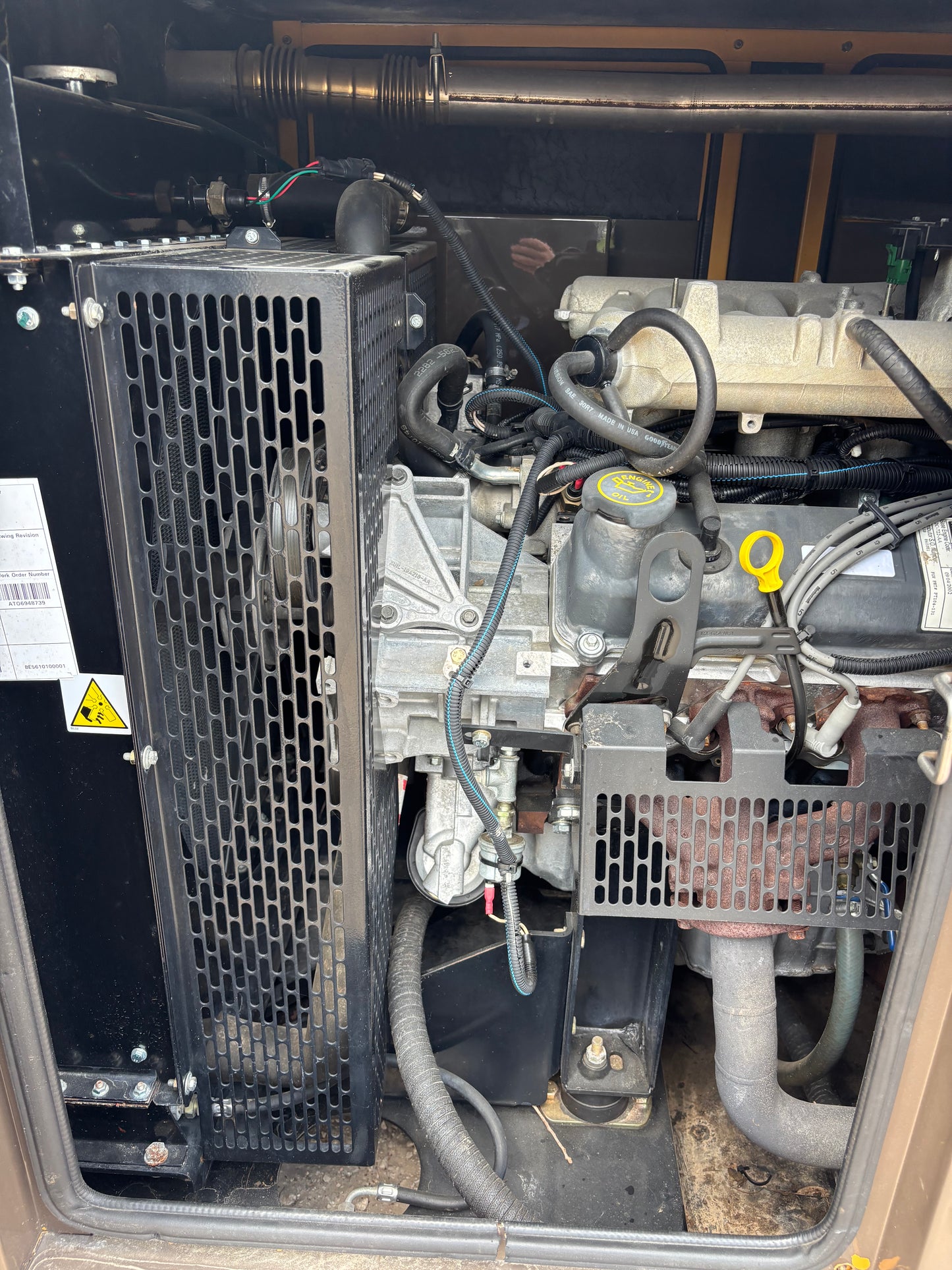 Olympian/CAT 42kw Natural Gas/Propane Generator 323 Hours